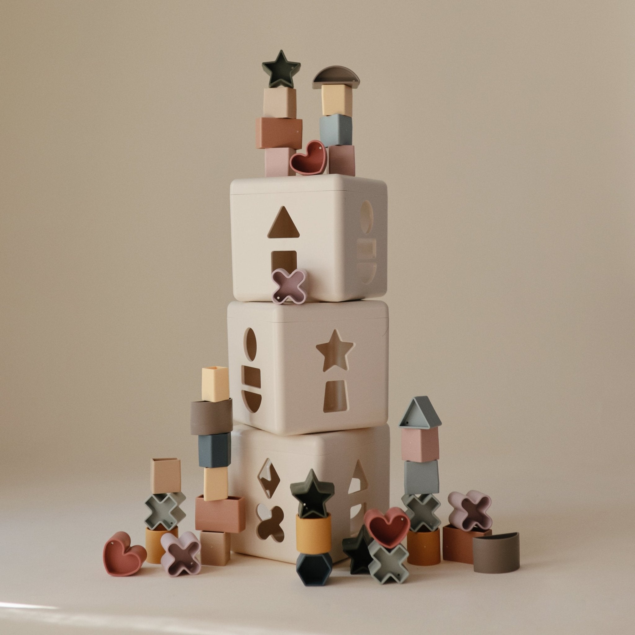 Shape Sorting Box - Tenth & Pine - toys -