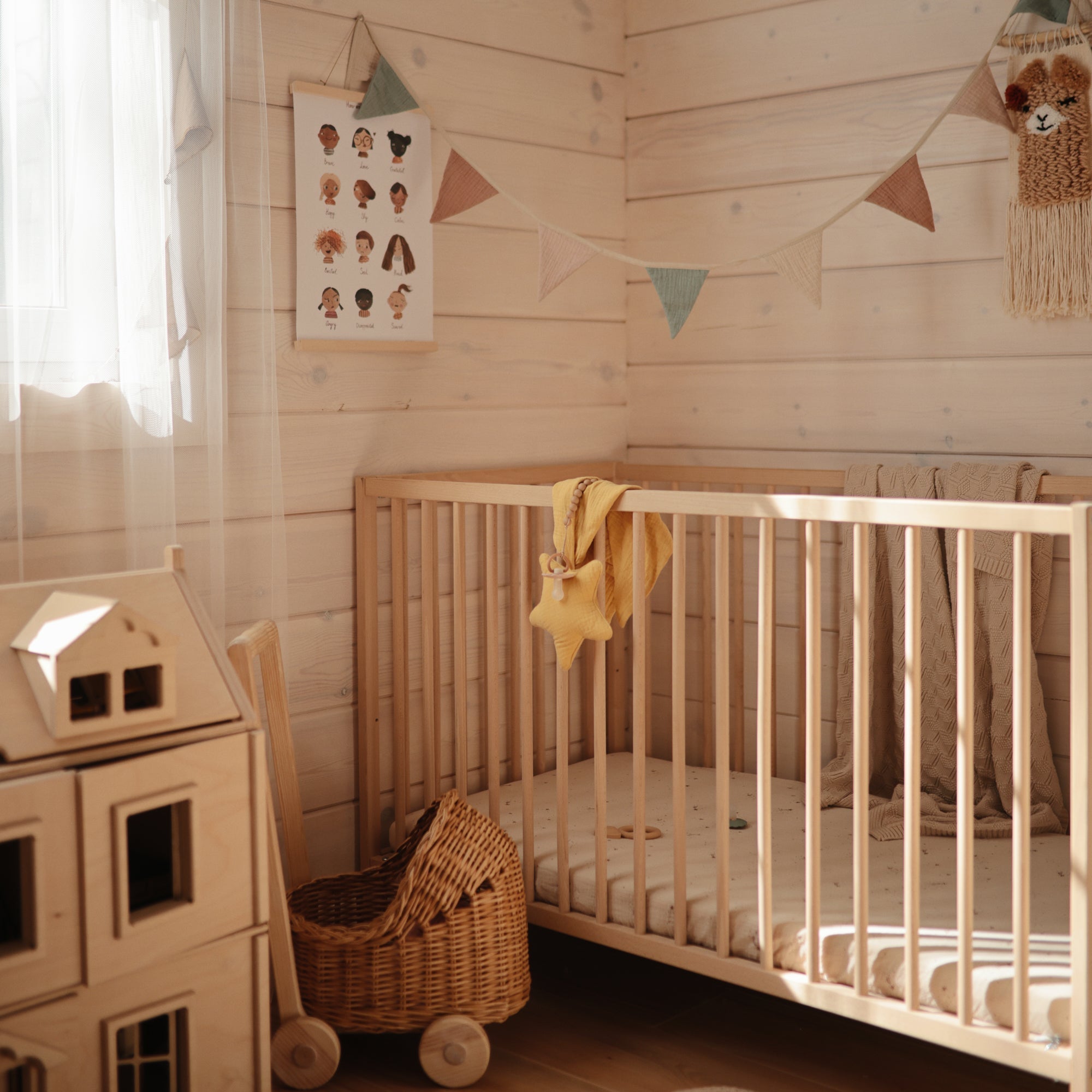 Star Lovey Blanket - Tenth & Pine - Blanket - Fog