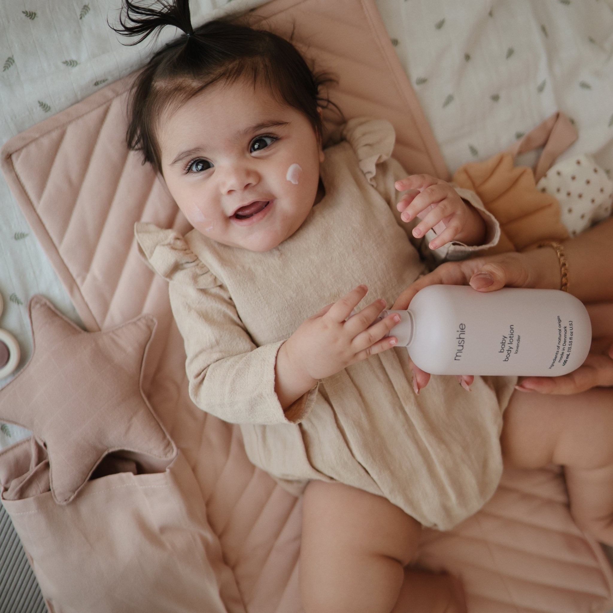 Star Lovey Blanket - Tenth & Pine - Blanket - Fog