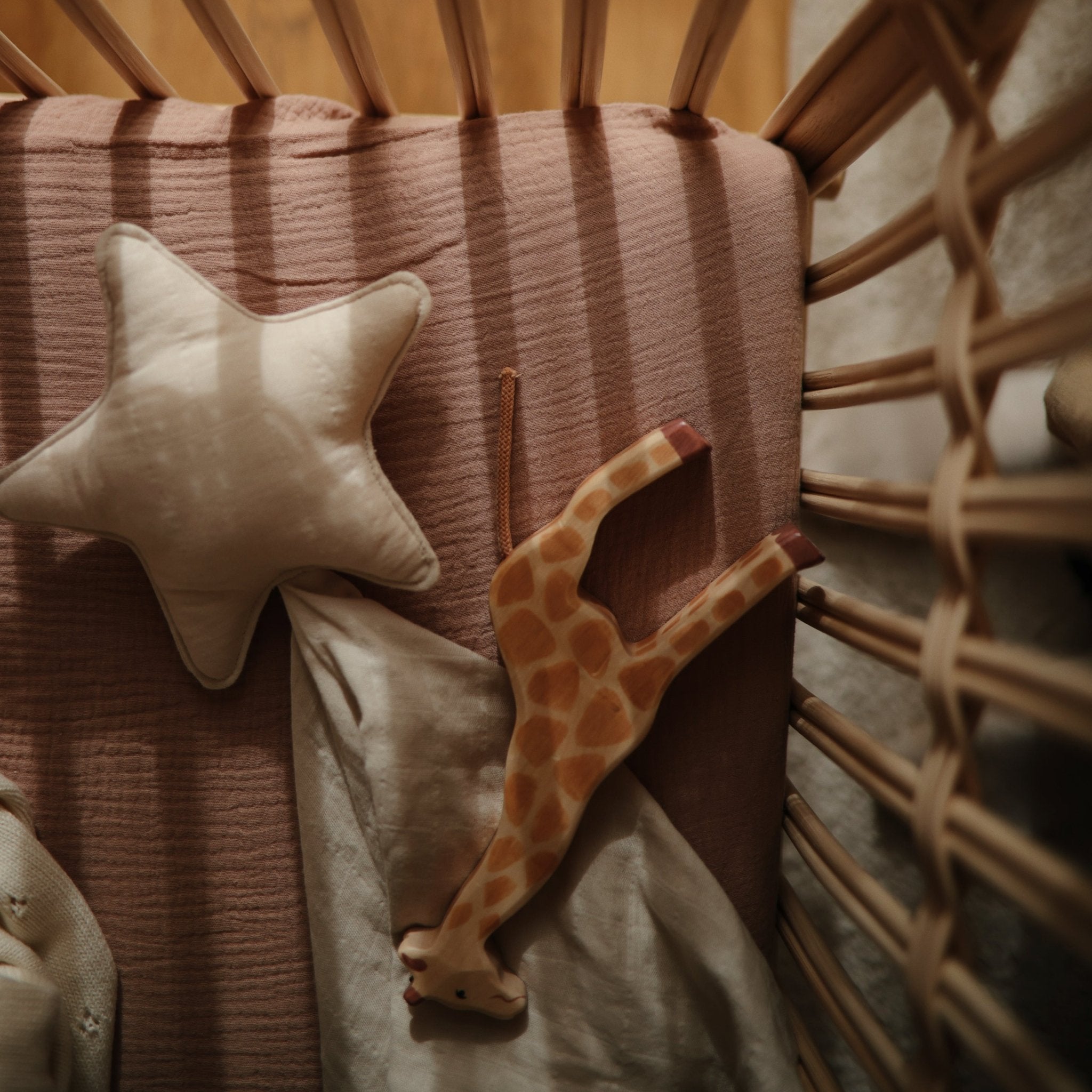 Star Lovey Blanket - Tenth & Pine - Blanket - Fog