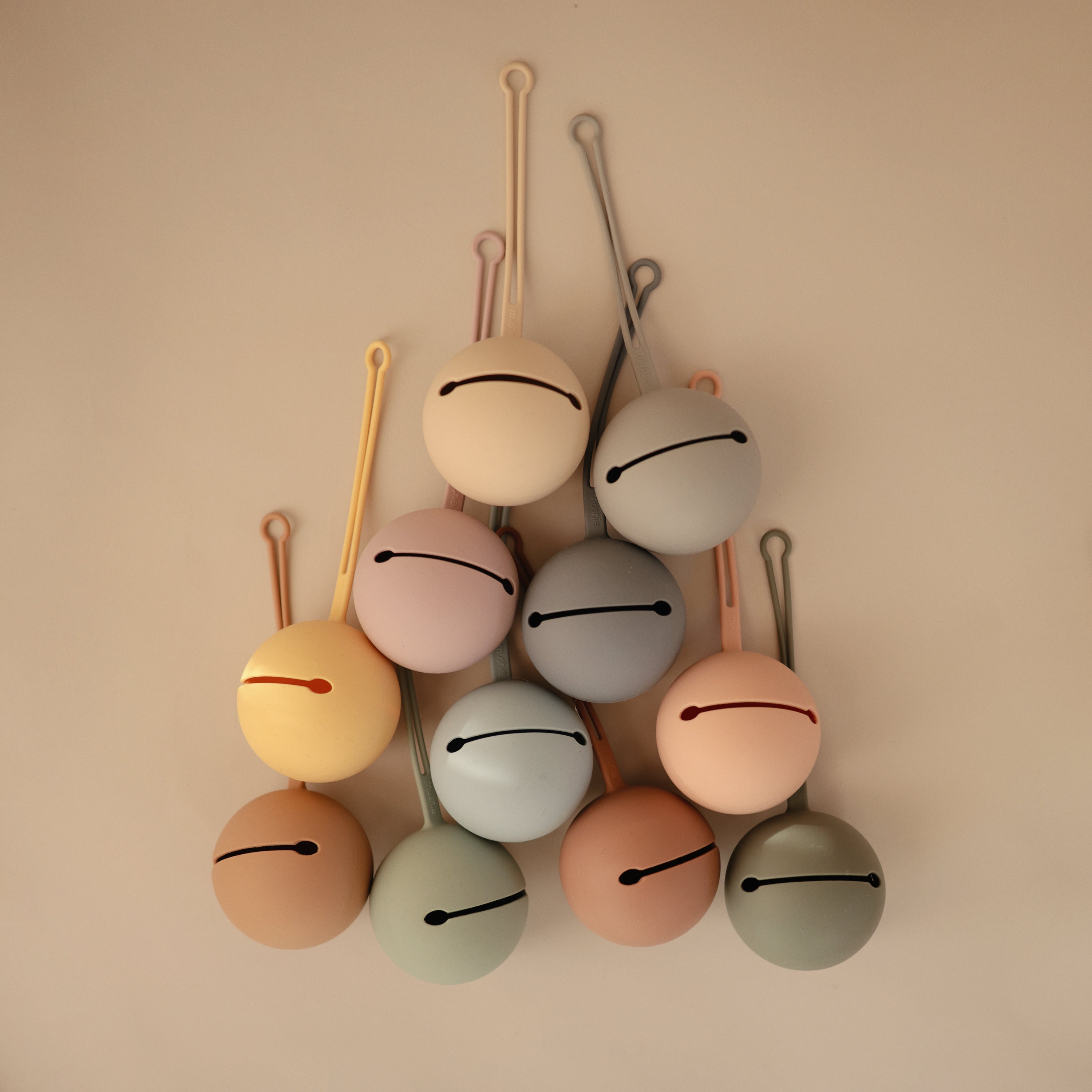 Silicone Pacifier Case - Tenth & Pine - pacifier case - Natural