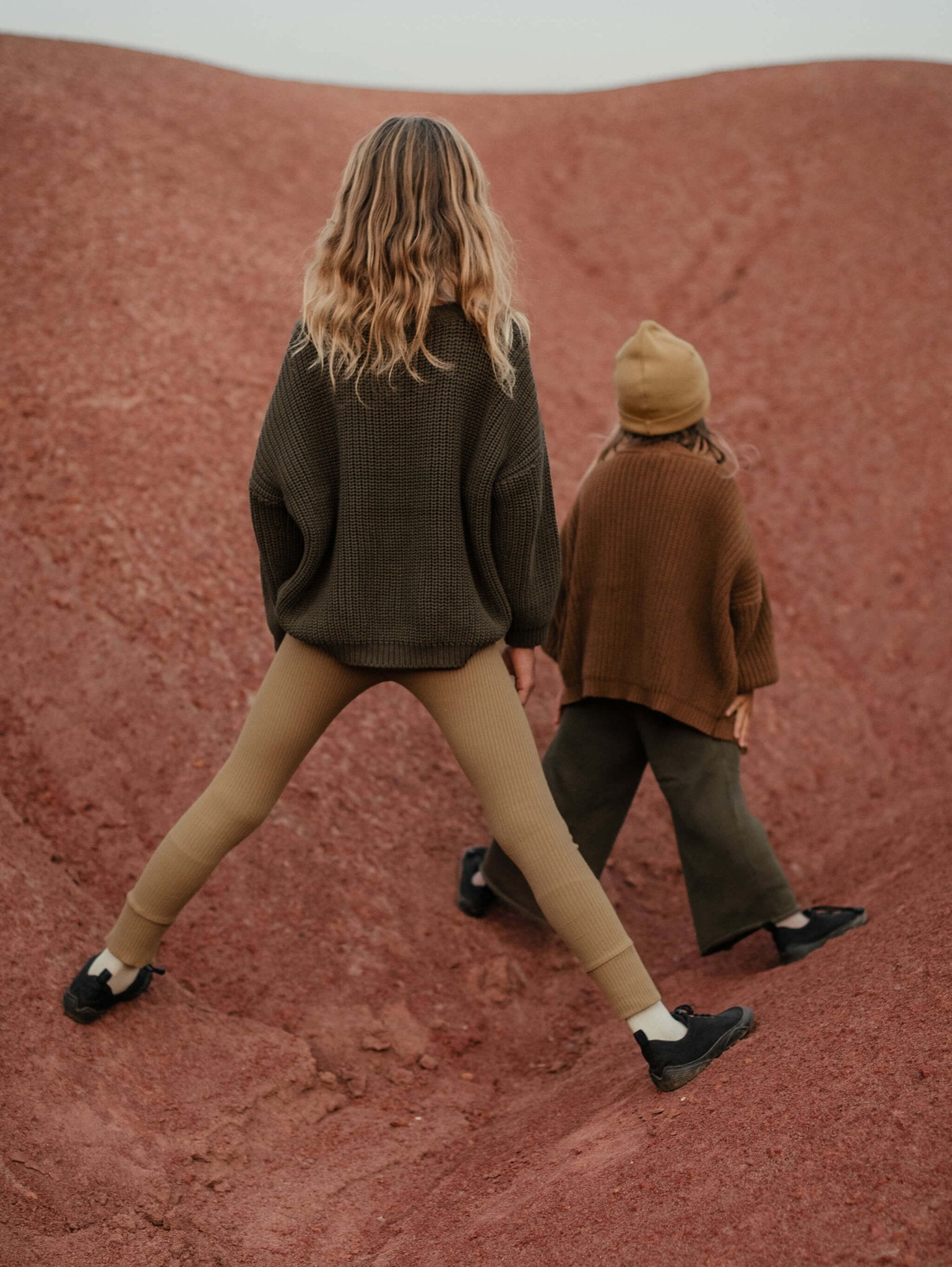 The Ribbed Legging - Tenth & Pine - Leggings - 0 - 3 months - antique rose