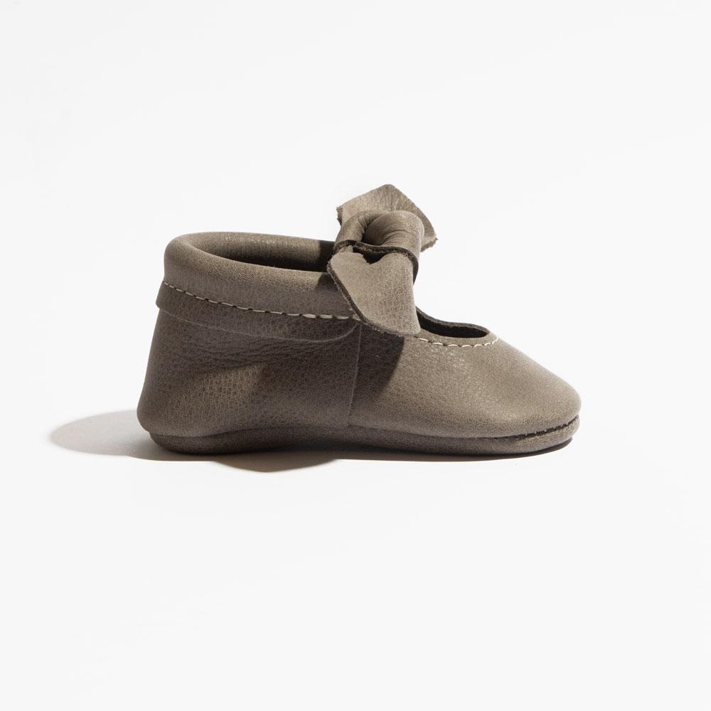 Timp Knotted Bow Baby Shoe - Tenth & Pine - Knotted Bow Mocc - Soft Sole - Newborn