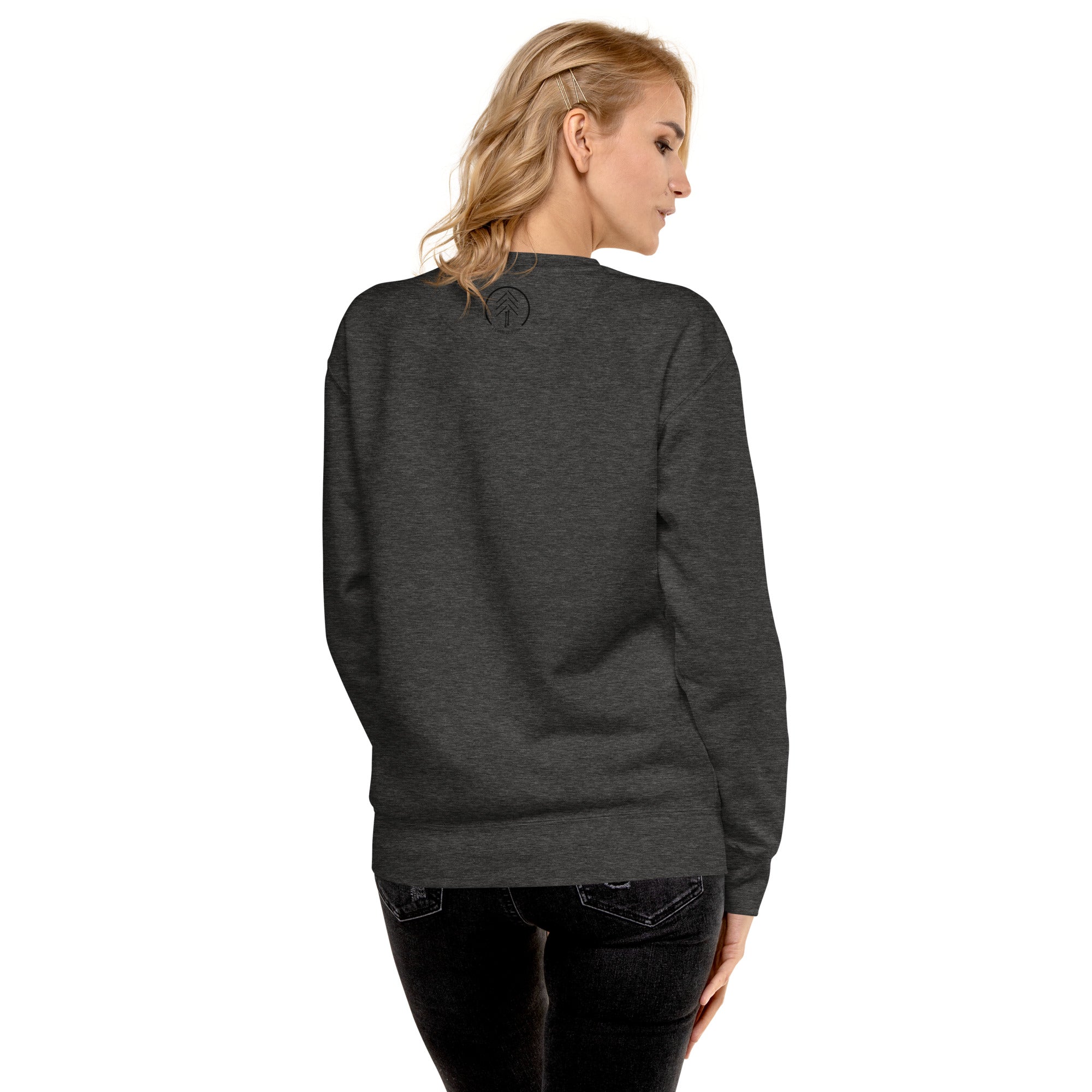 Mama. Embroidered | Premium Adult Sweatshirt - Tenth & Pine - S - Black
