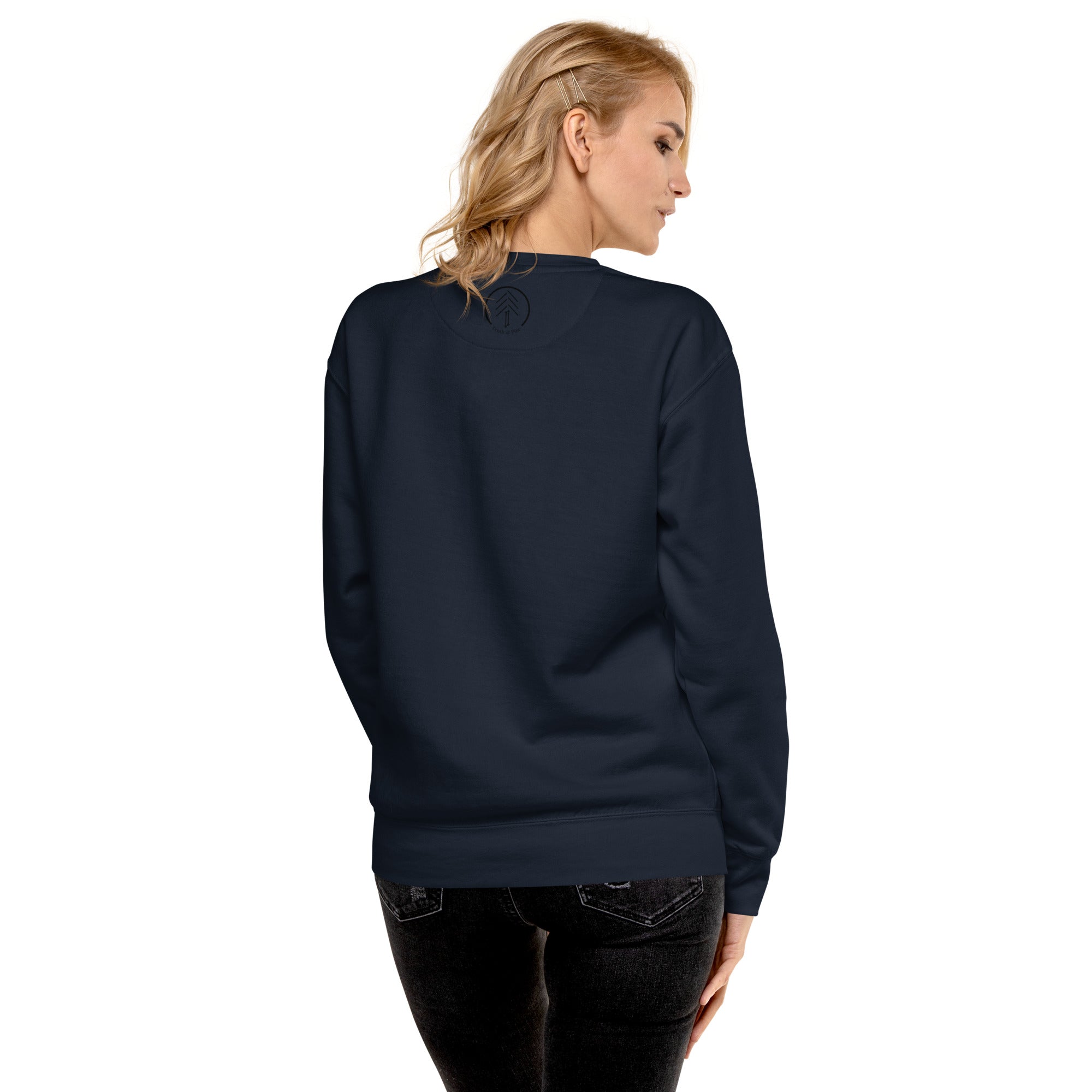 Mama. Embroidered | Premium Adult Sweatshirt - Tenth & Pine - S - Black