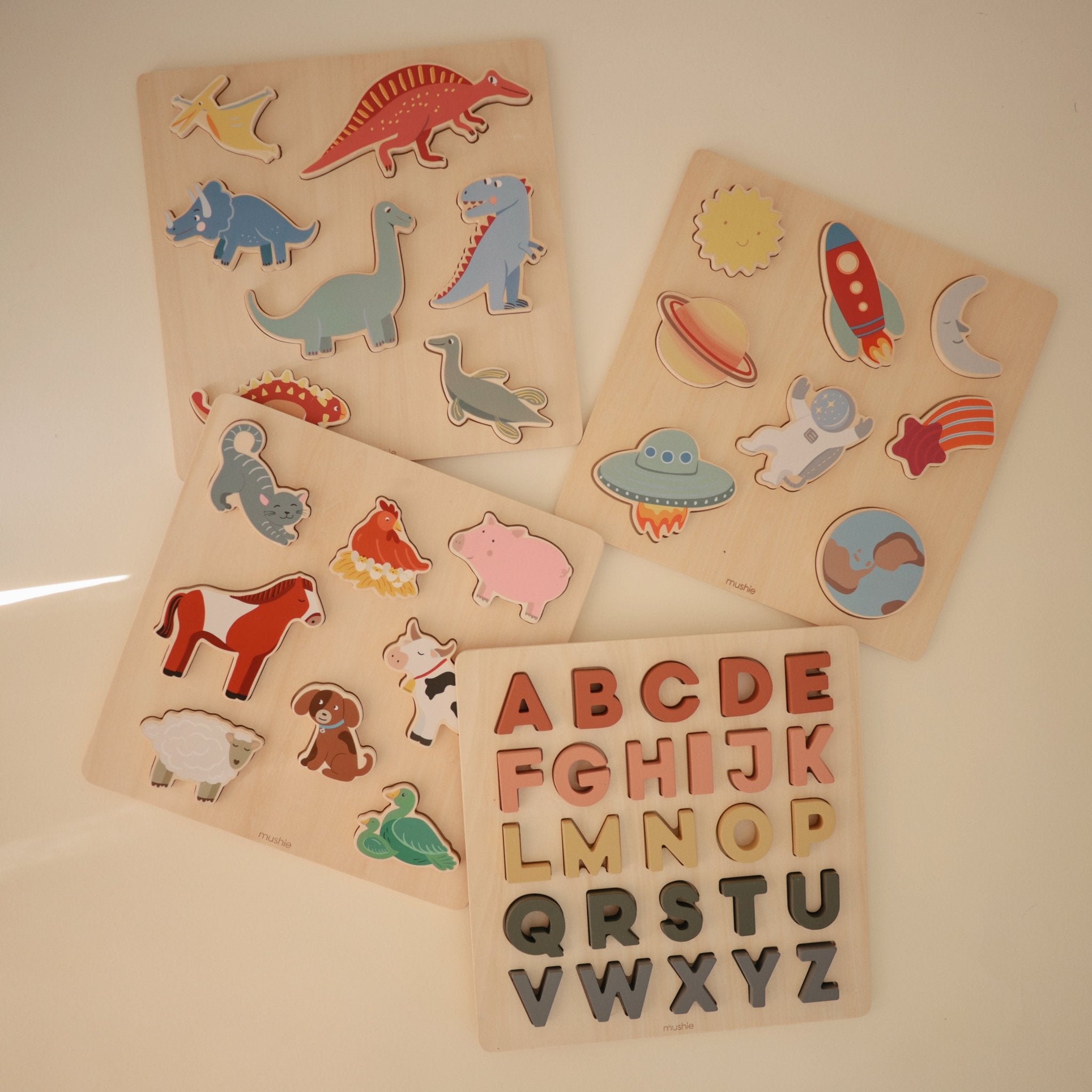 Wooden Farm Puzzle - Tenth & Pine - Wooden Puzzle -