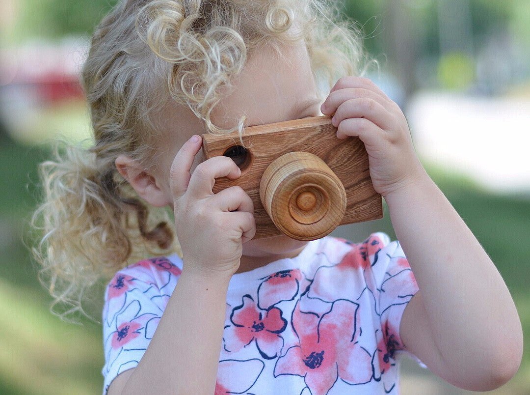 Wooden Toy Camera - Tenth & Pine - Wooden Toy -