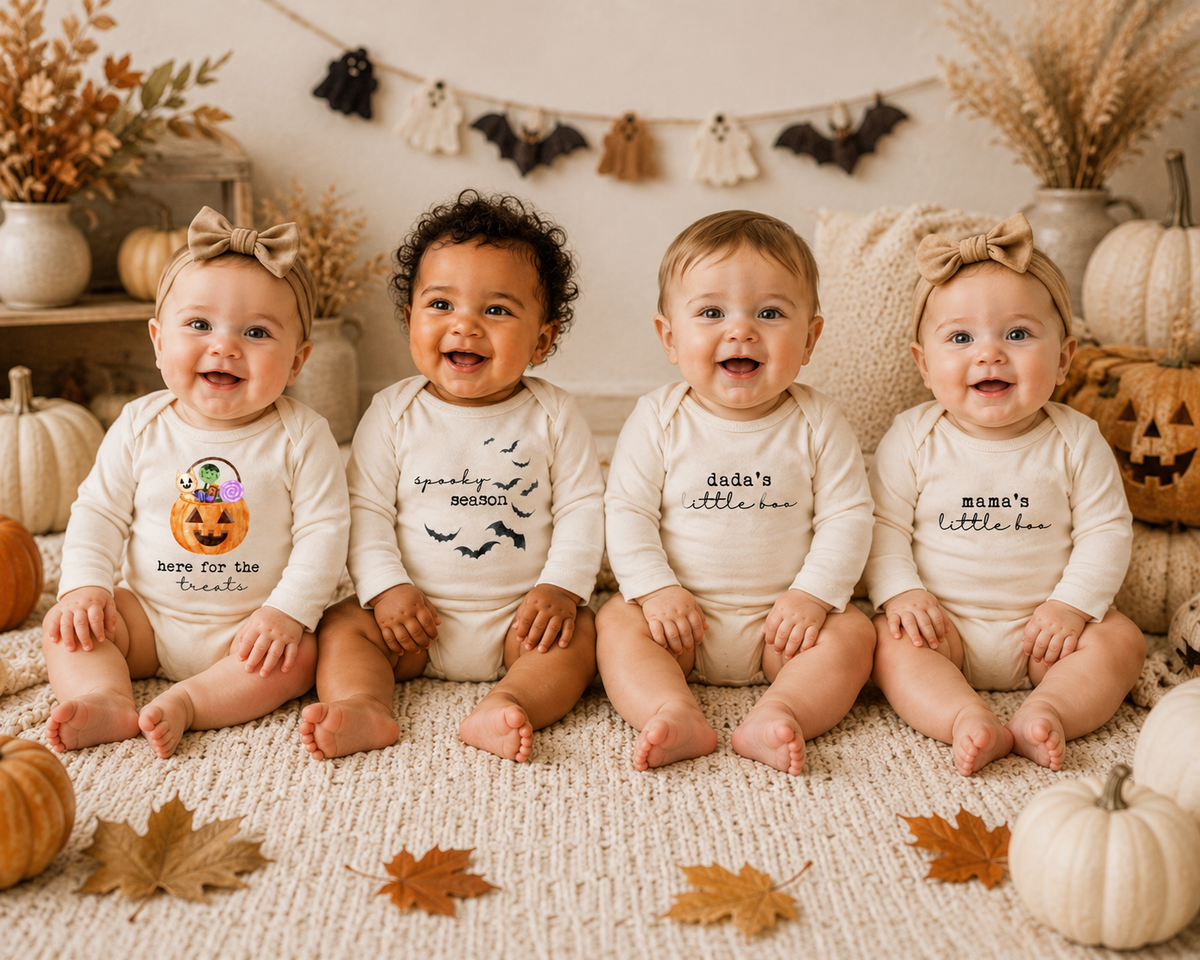 Spooky Season: Organic Halloween Baby Clothes Made in the USA