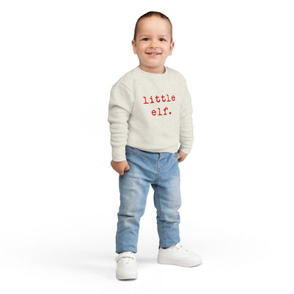 Little Elf | Toddler Fleece Sweatshirt