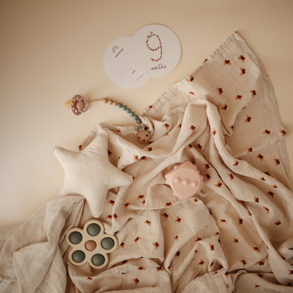 Silicone Pacifier Clip | Eva - Tenth &amp; Pine - Pacifier Clip - Black