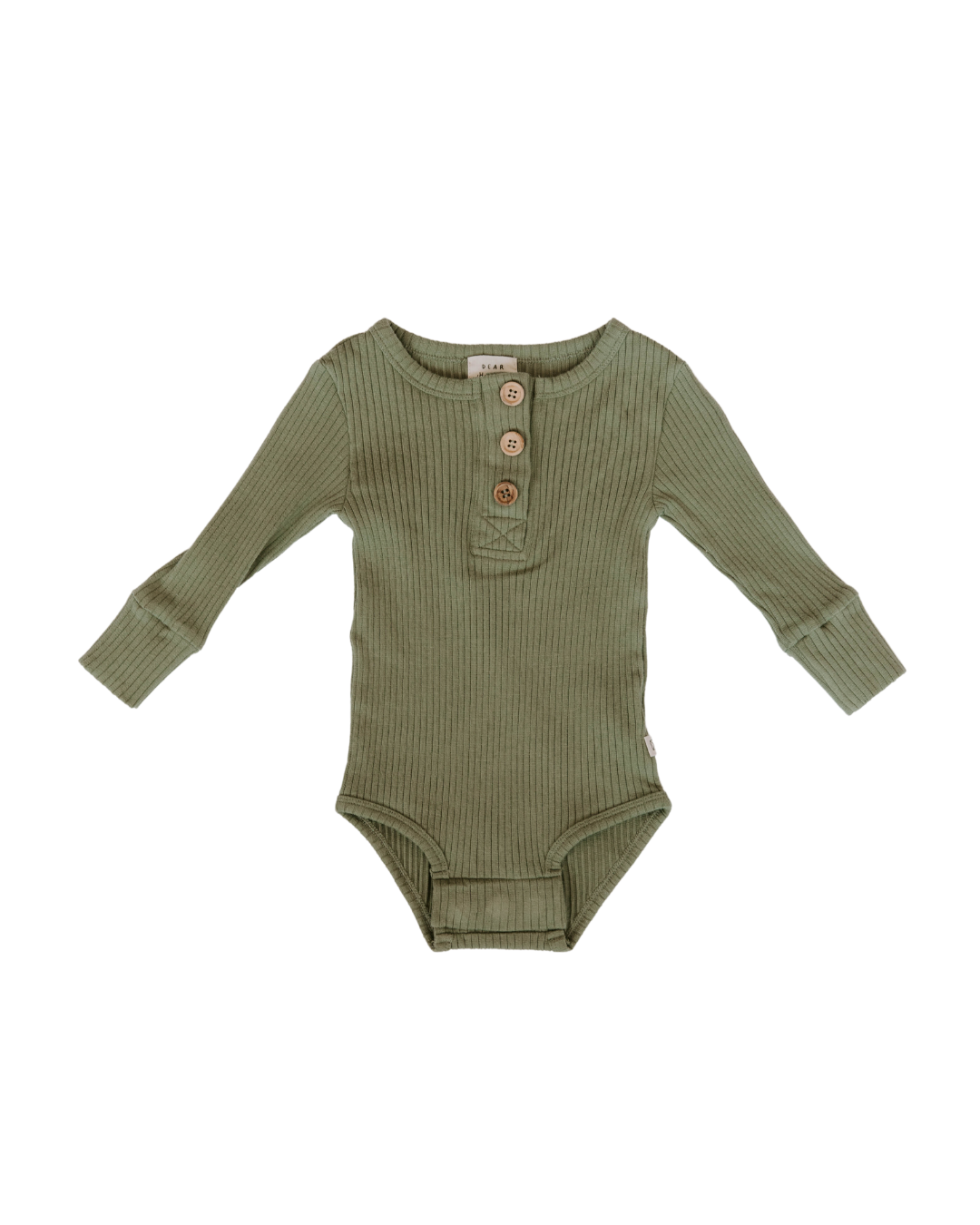 Organic Cotton Rib Magnetic Bodysuit