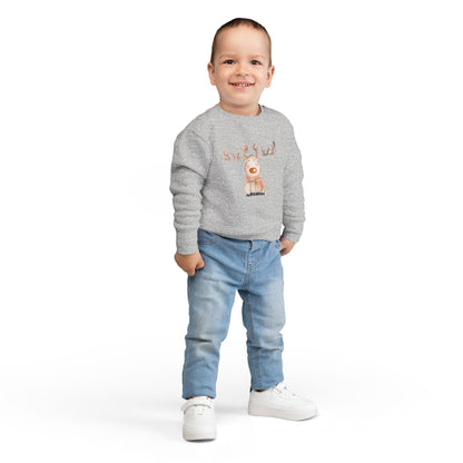 Reindeer | Toddler Fleece Sweatshirt