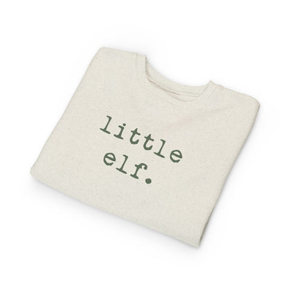 Little Elf (Olive) | Toddler Fleece Sweatshirt