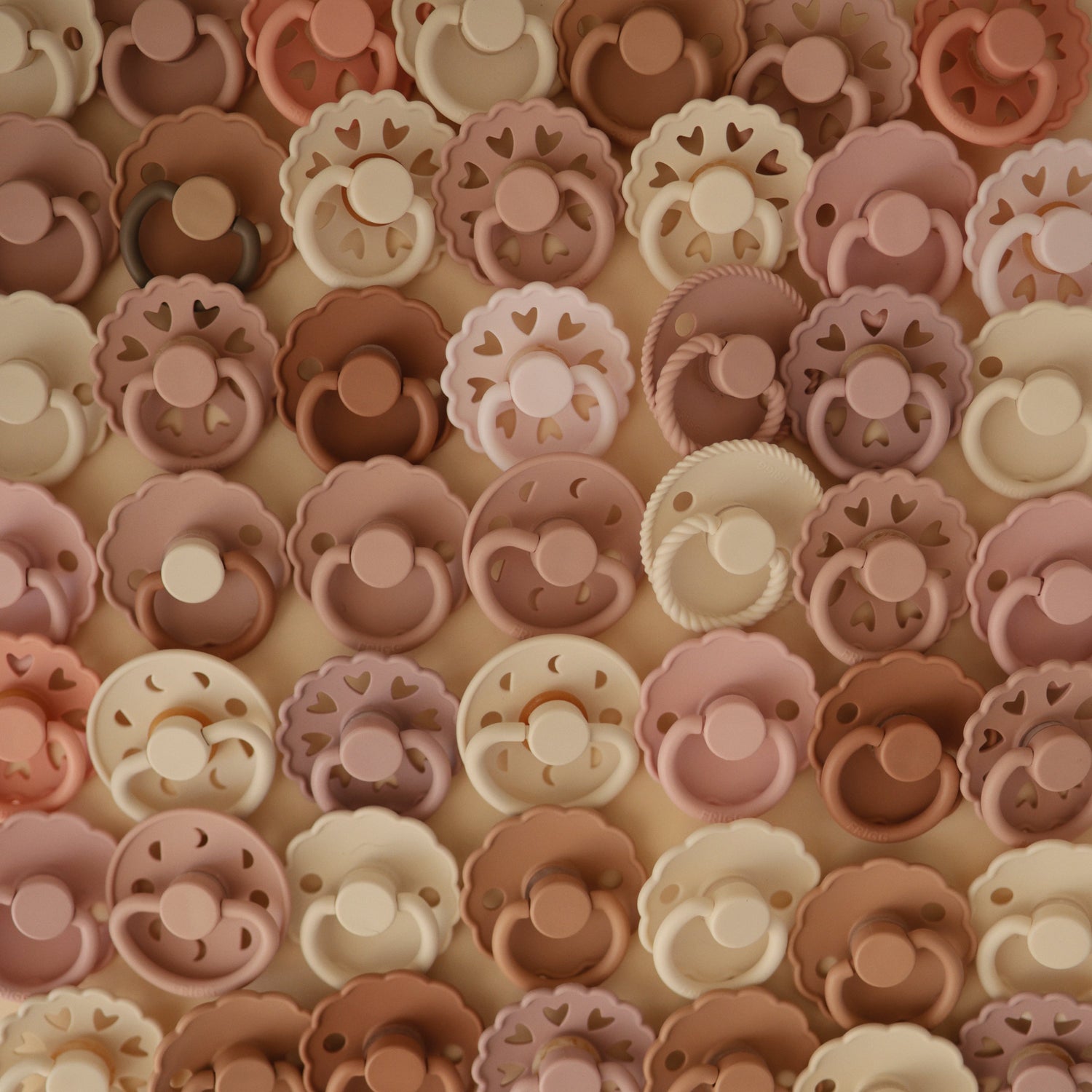 FRIGG Andersen Fairytale Silicone Pacifier 2 - Pack - Tenth &amp; Pine - FRIGG PACIFIERS - 6 - 18 months - Stone Blue/Willow Gray