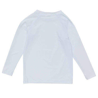 White LS Rash Top