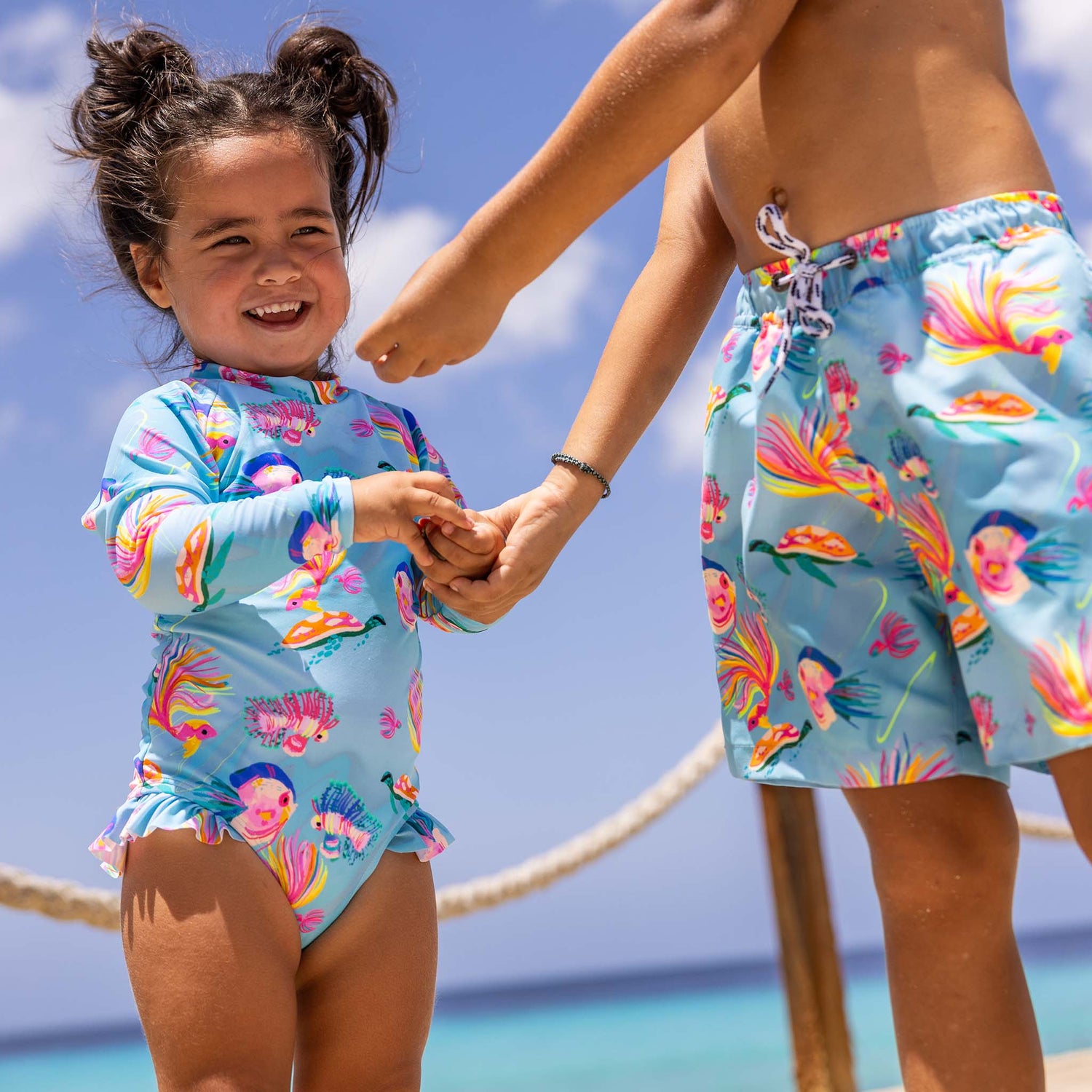 Kaleido Fish Sustainable Swim Short