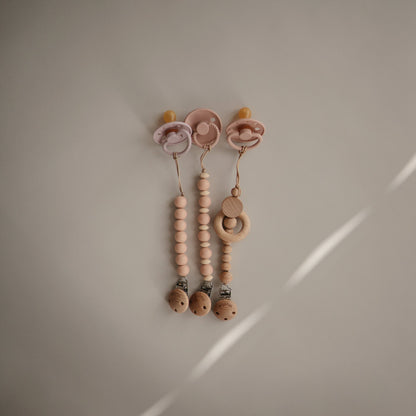 FRIGG Moon Natural Rubber Pacifier 2 - Pack - Tenth &amp; Pine - FRIGG PACIFIERS - 6 - 18 months - Sage/Portobello