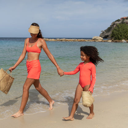 Watermelon Sustainable LS Surf Suit