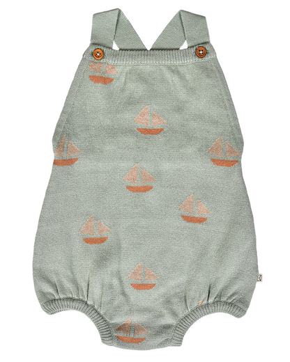 Frankie Romper Seafoam