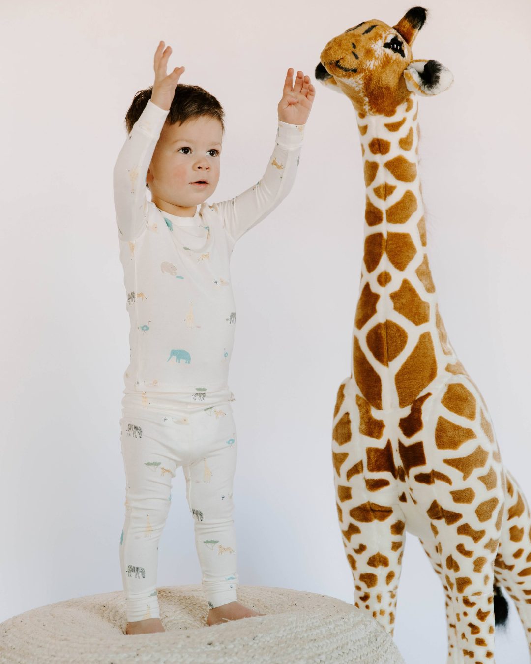 Toddler Modal Pajama Set in Zoo