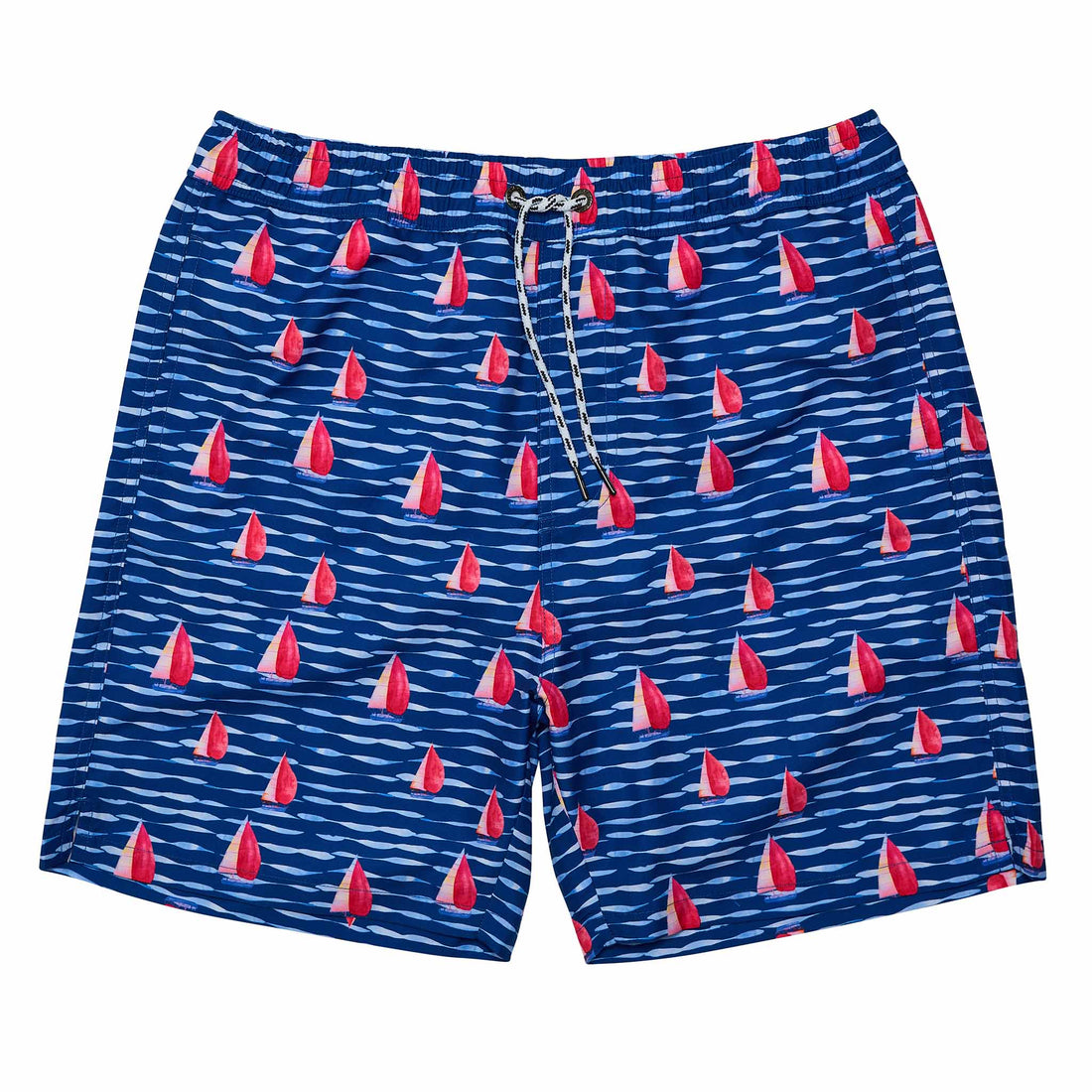 Mens Sailboat Rock Swim Short