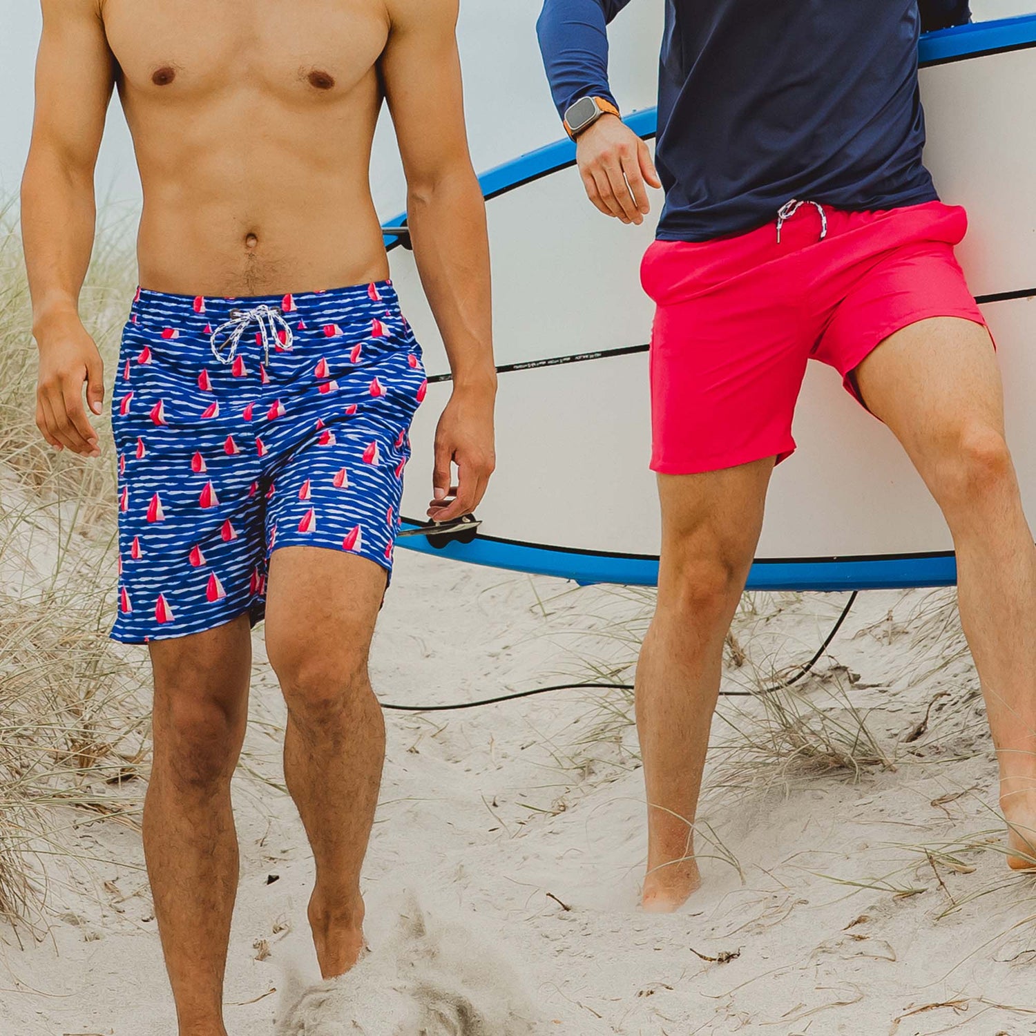 Mens Sailboat Rock Swim Short