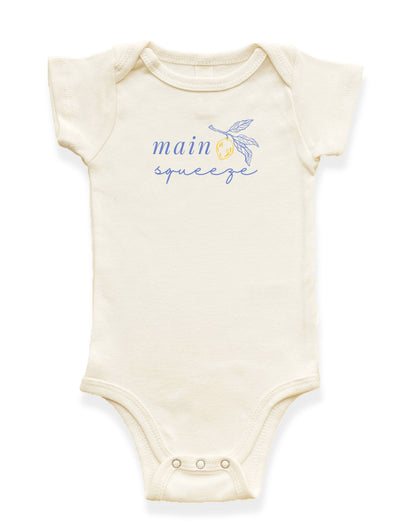 Main Squeeze Organic Cotton Baby Bodysuit