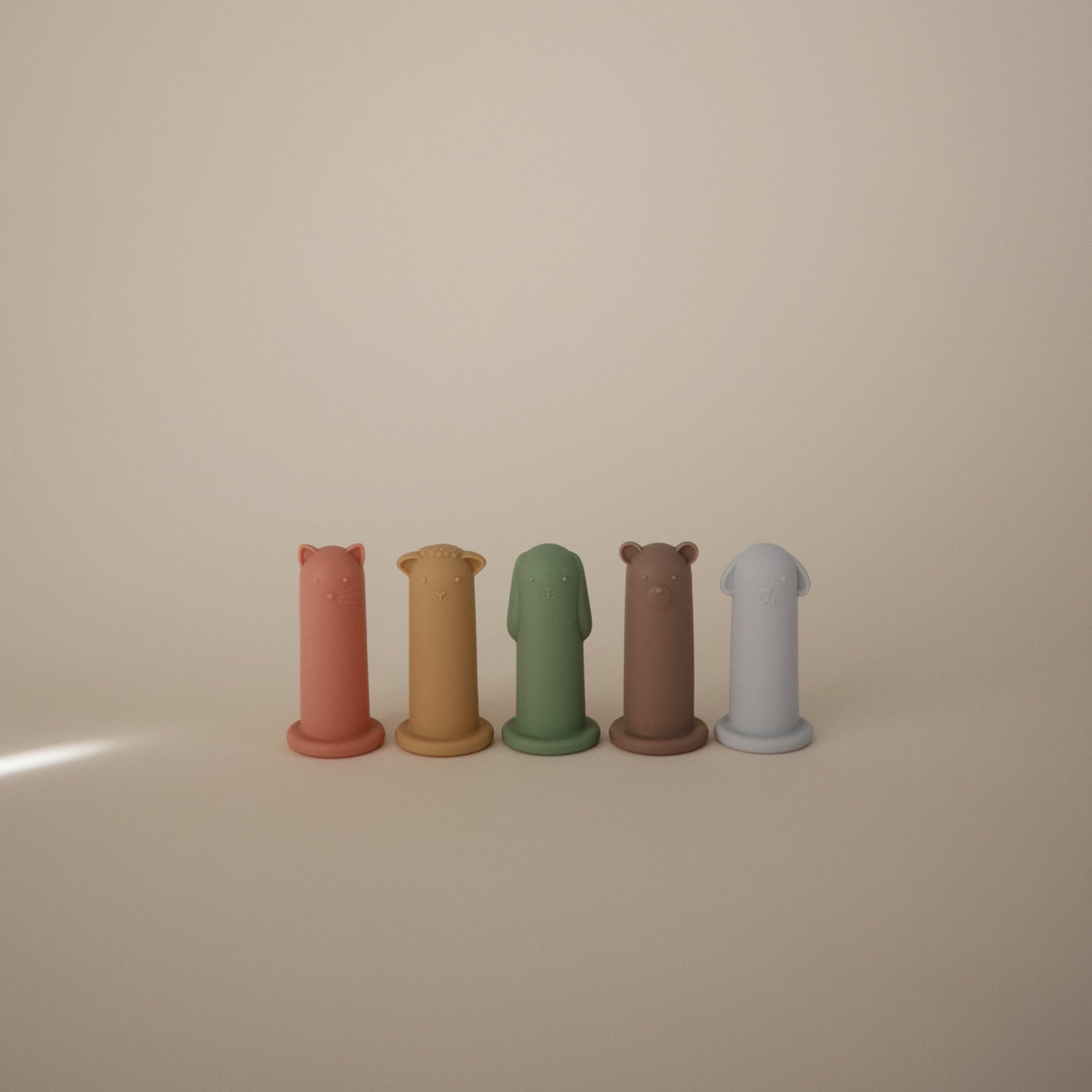 Silicone Animal Finger Puppets