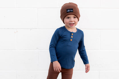 BAMBOO CUFF BEANIE- Sienna