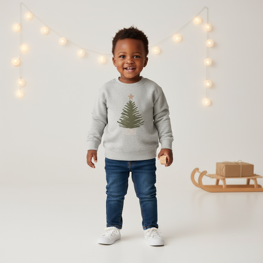Holiday Tree | Toddler Fleece Sweatshirt