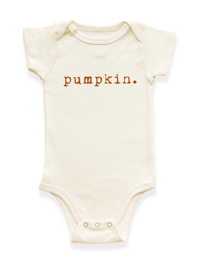 Pumpkin Organic Baby Bodysuit