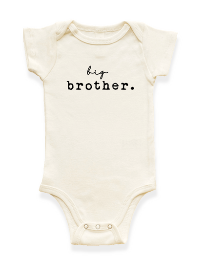Big Brother Organic Baby Bodysuit