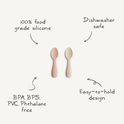 Silicone Toddler Starter Spoons