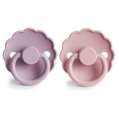 FRIGG Daisy Silicone Pacifier 2 - Pack - Tenth &amp; Pine - FRIGG PACIFIERS - 6 - 18 months - Cream/Lupine