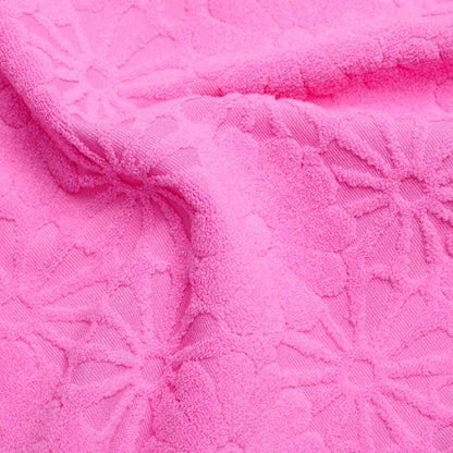 Womens Bubblegum Bloom One Shoulder Swimsuit