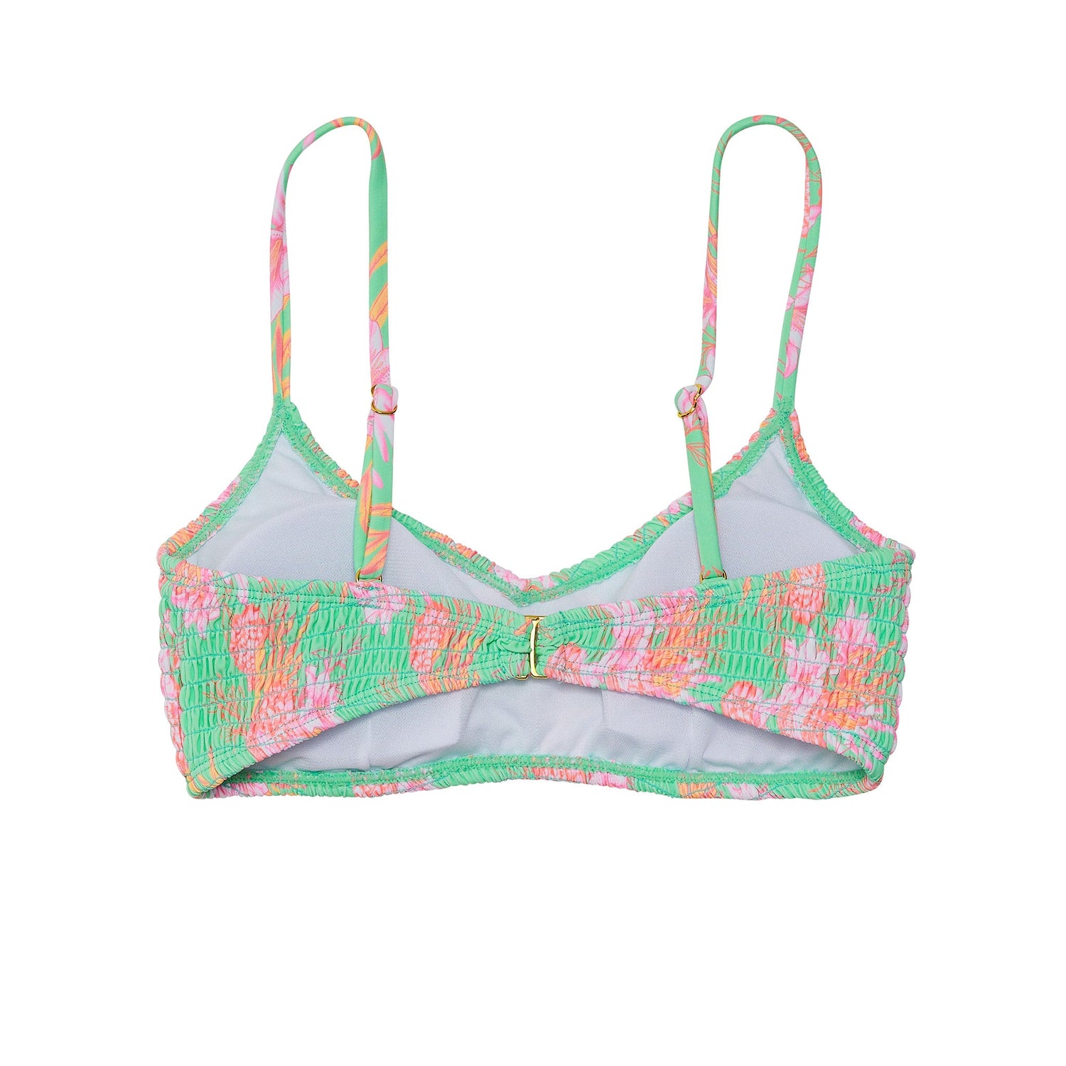 Womens Coastal Shells Sustainable Bikini Top