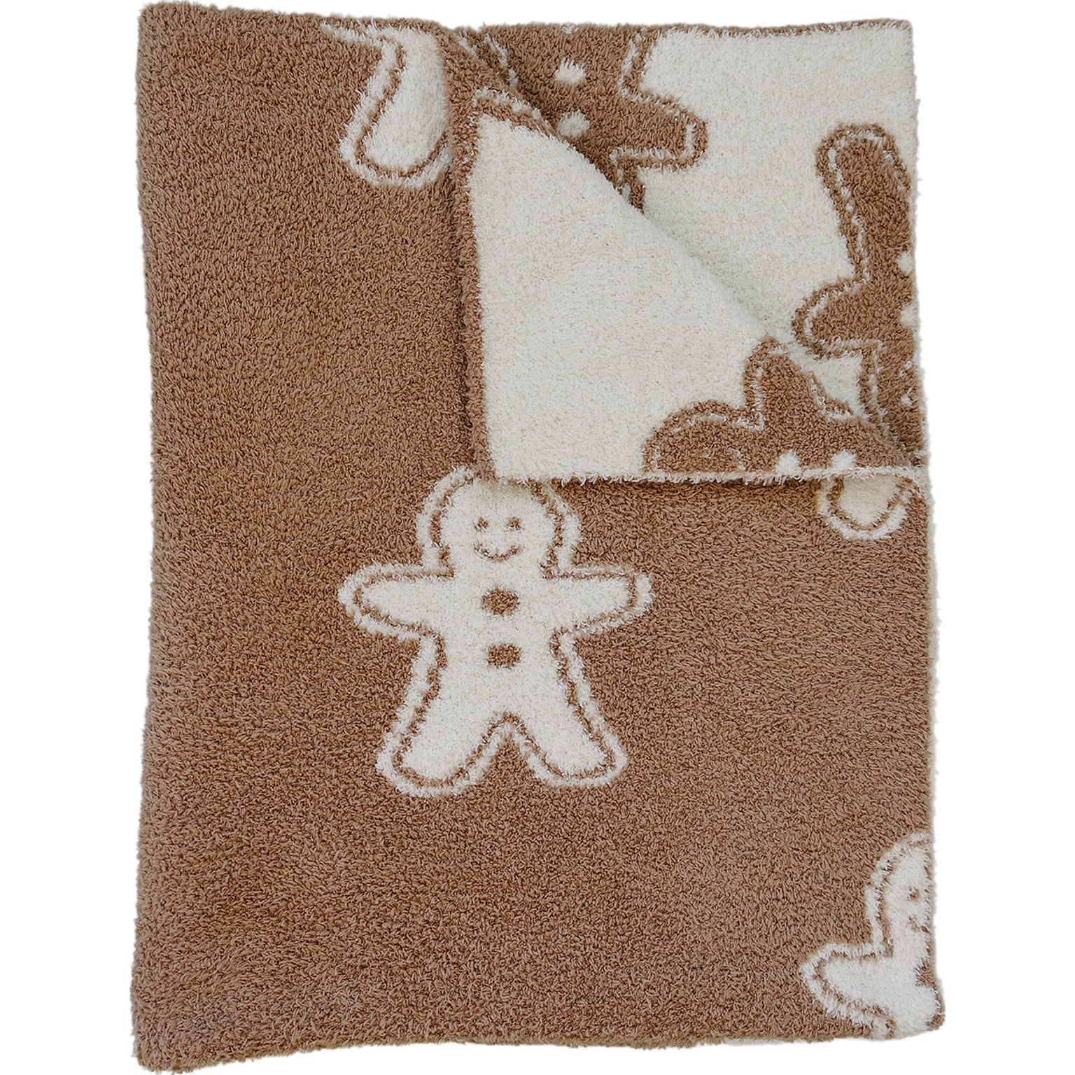 Gingerbread Plush Blanket