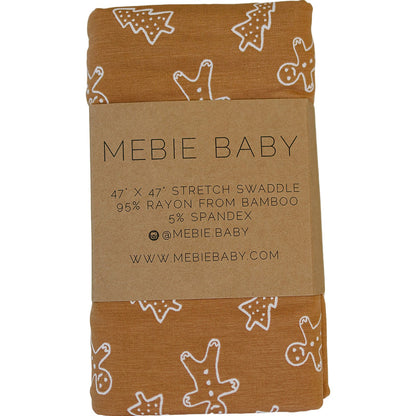 Gingerbread Bamboo Stretch Swaddle