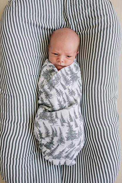Forest Muslin Swaddle Blanket
