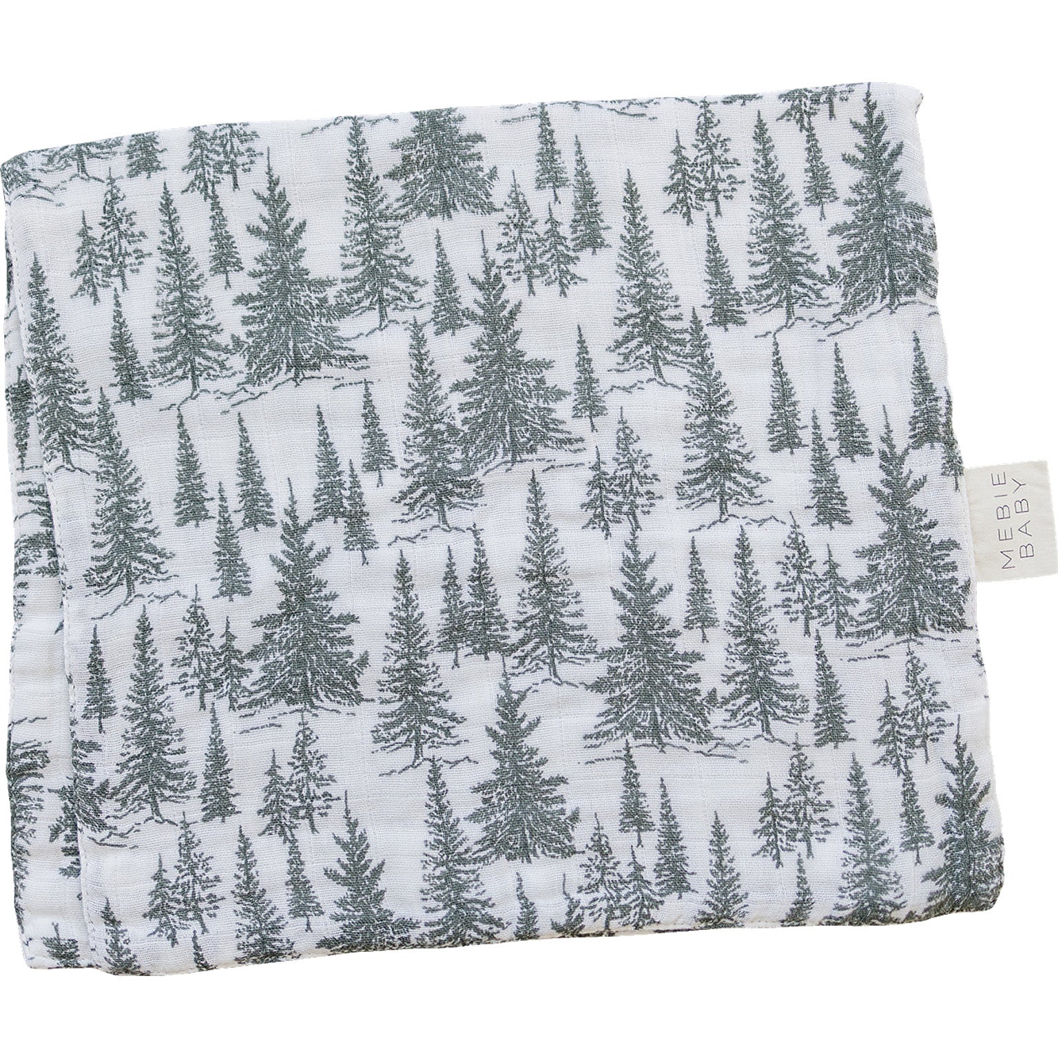 Forest Muslin Burp Cloth