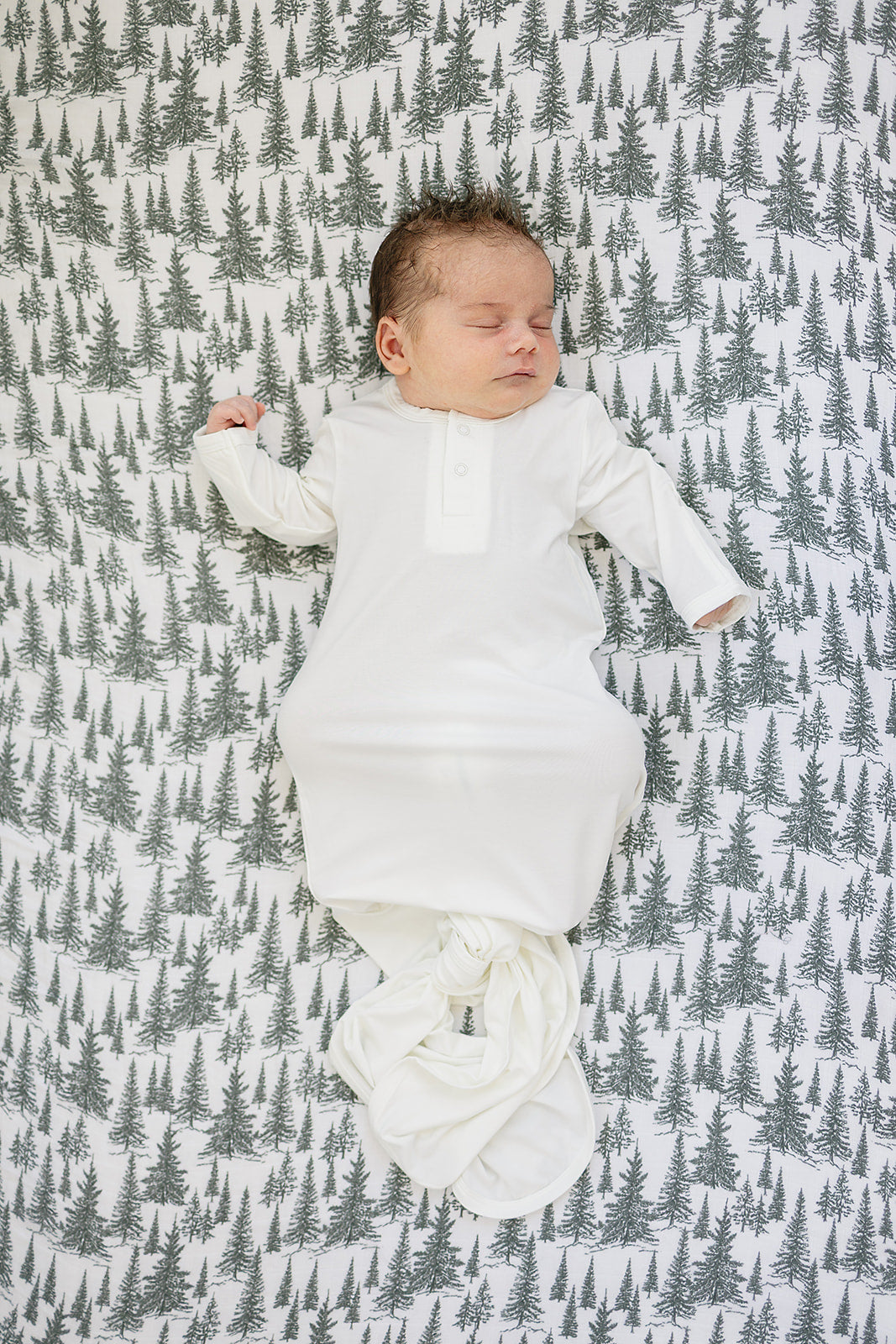 Forest Muslin Crib Sheet