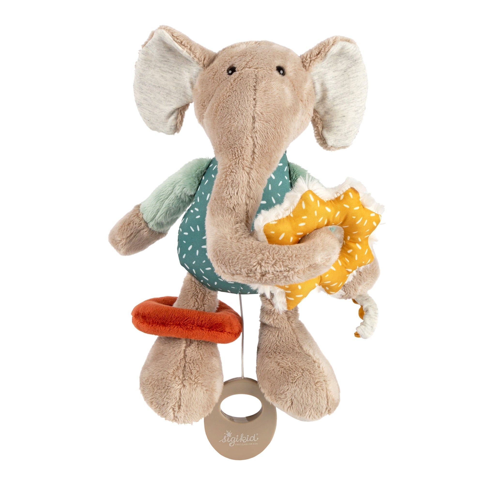 Activity Elephant Musical Toy - Tenth &amp; Pine - Activity Toys - 