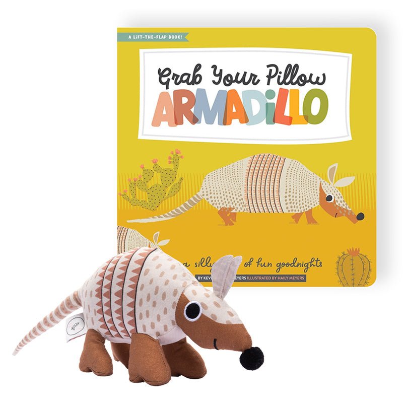 Armadillo Book and Stuffed Animal Set - Tenth &amp; Pine - 