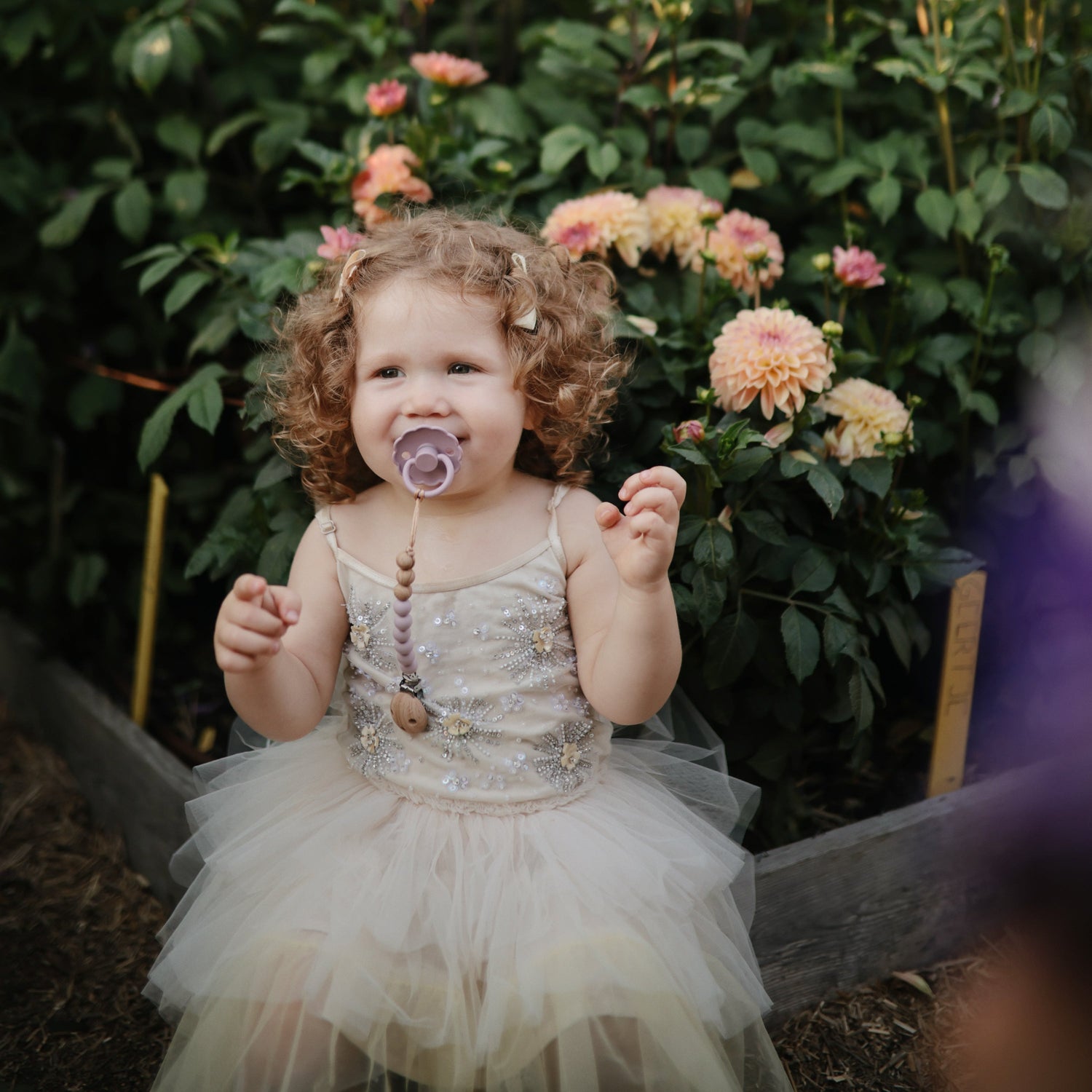 Silicone Pacifier Clip | Eva - Tenth &amp; Pine - Pacifier Clip - Black