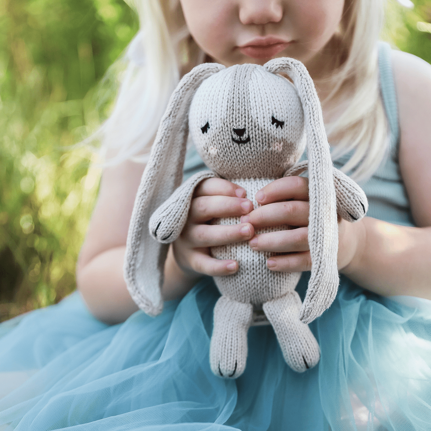 Baby Bunny - Tenth &amp; Pine - Baby Knit Doll - 