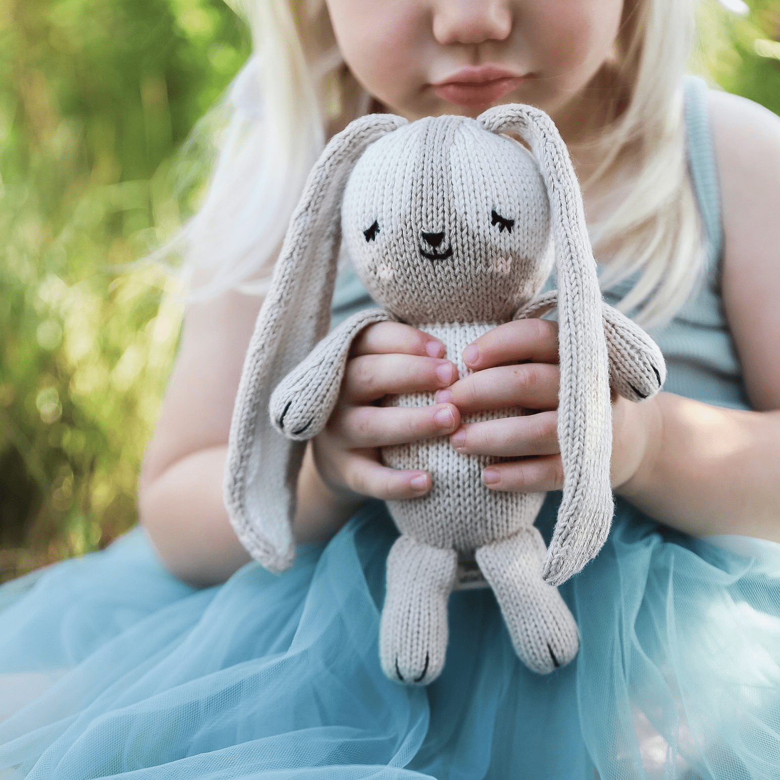 Baby Bunny - Tenth &amp; Pine - Baby Knit Doll - 