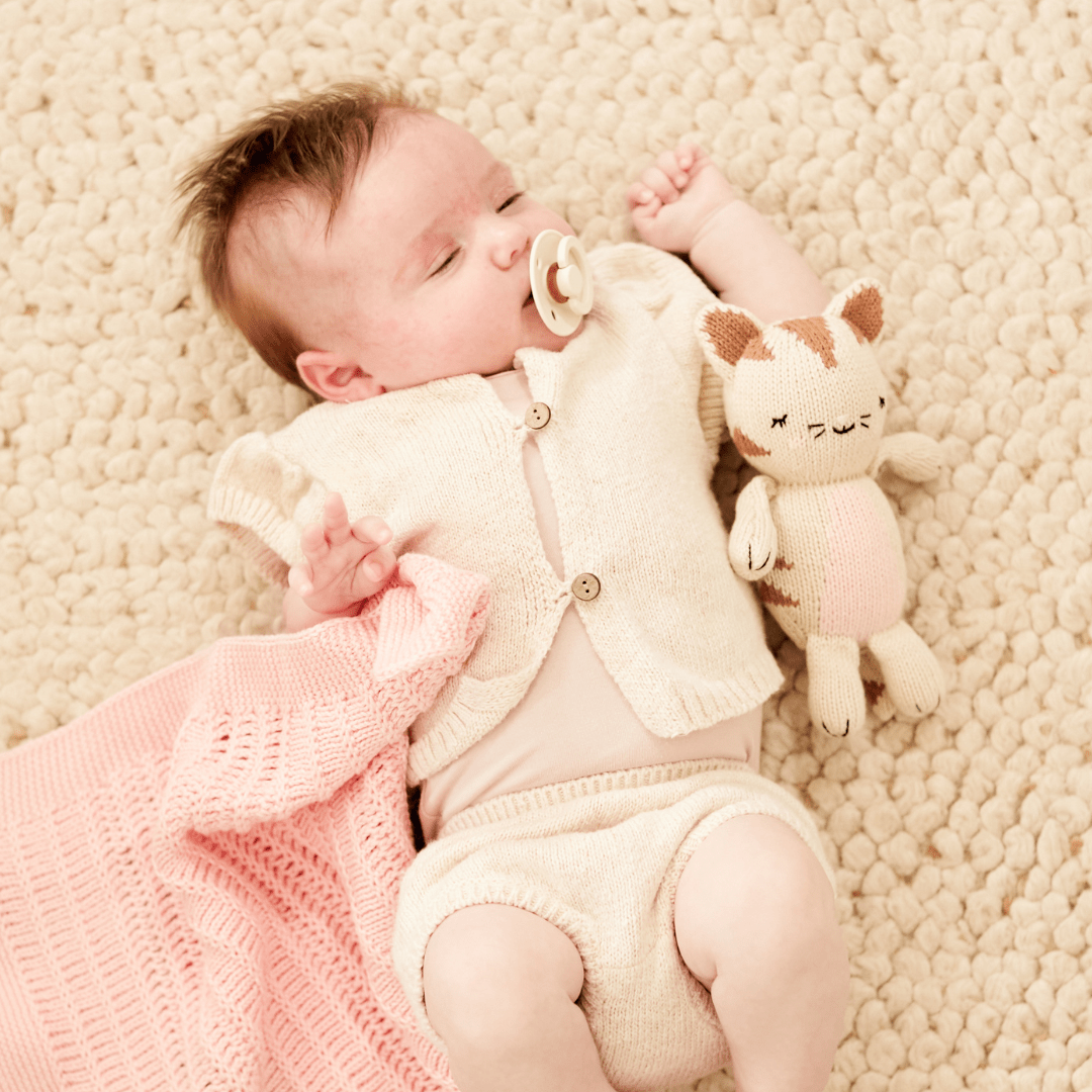 Baby Cat - Tenth &amp; Pine - Baby Knit Doll - 