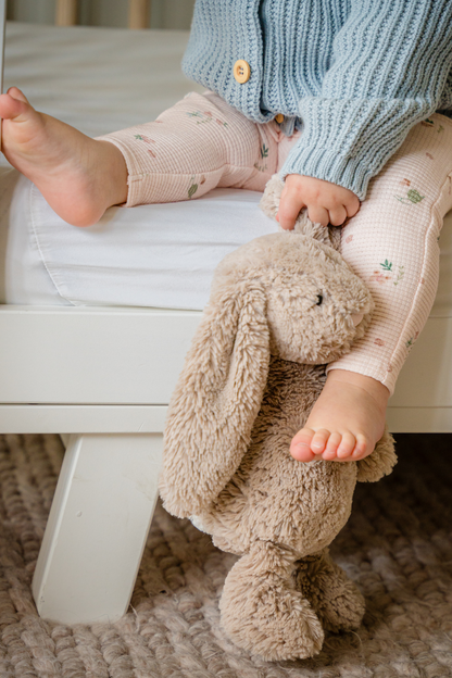 Organic Cotton Waffle Legging in Birds