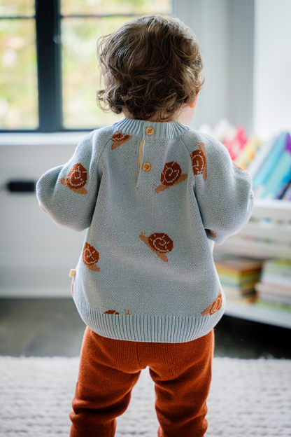 Pima Cotton Knit Jogger in Mocha