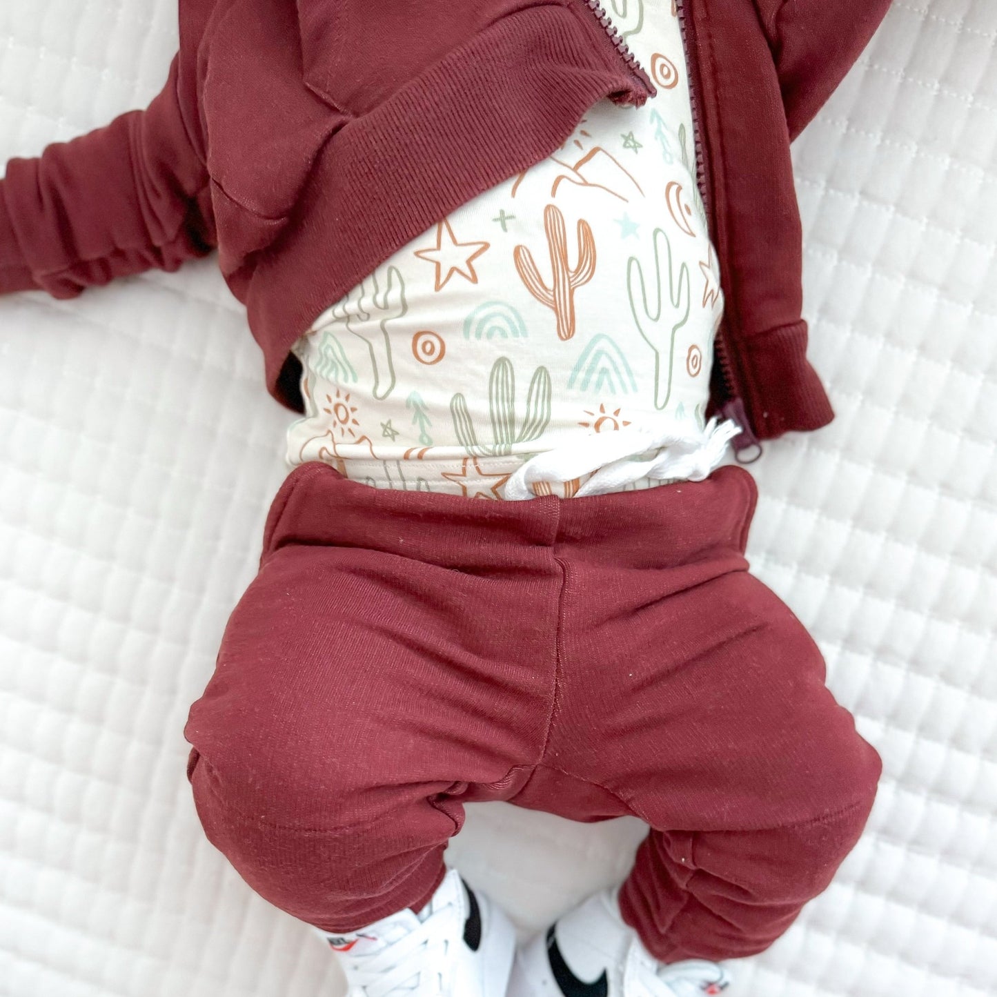 BAMBOO BASIC TEE - Cactus - Tenth & Pine - basic tee - 0/6m